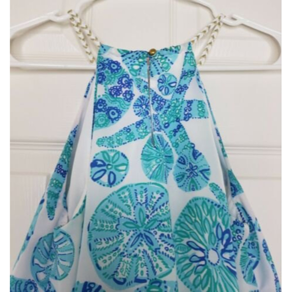Lilly Pulitzer Target Extra Small XS Sanddollar Tank Top Blouse Shirt - Picture 5 of 6